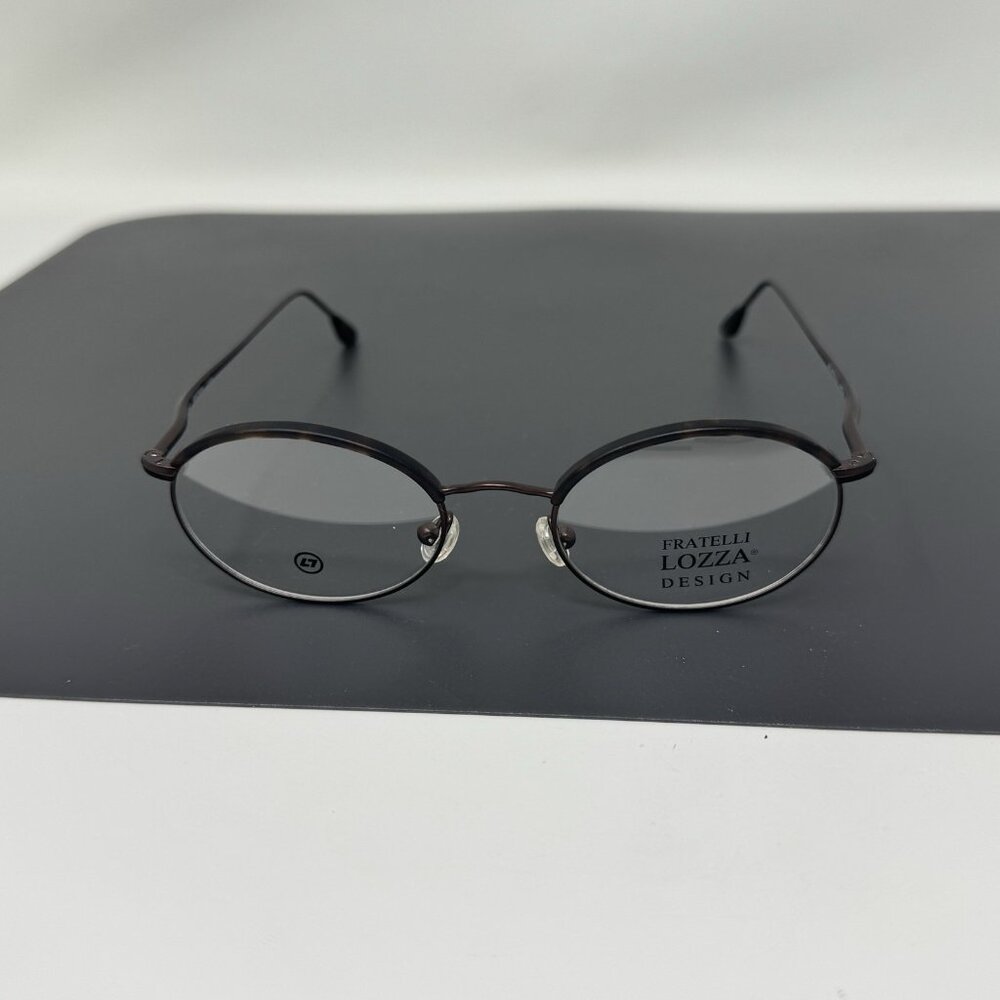 FRATELLI LOZZA Moho Eyeglasses 47 [] 17-140 Matte Tortoise Copper